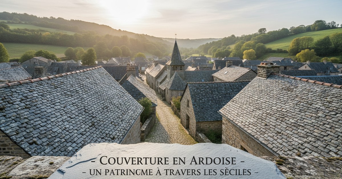 La couverture en ardoise, un patrimoine qui traverse les siècles